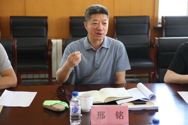 省城鄉(xiāng)建設(shè)集團(tuán)黨委副書記邢銘一行來(lái)我院調(diào)研(圖4) 省城鄉(xiāng)建設(shè)集團(tuán)黨委副書記邢銘一行來(lái)我院調(diào)研(圖4)