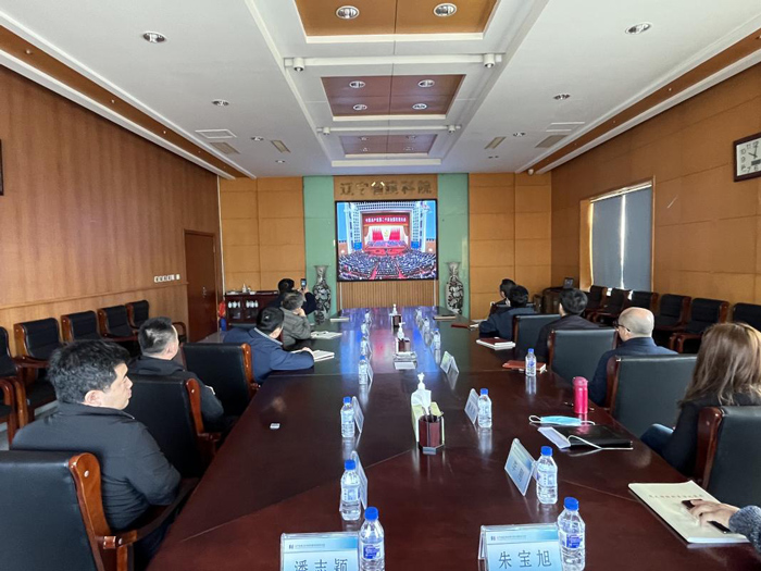 省建科院干部職工積極收聽收看黨的二十大開幕盛況(圖2) 省建科院干部職工積極收聽收看黨的二十大開幕盛況(圖2)